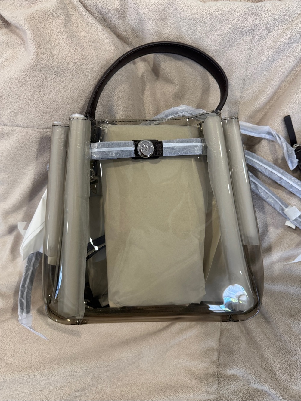 ROMY CLEAR BUCKET BAG - Picture 3 of 5